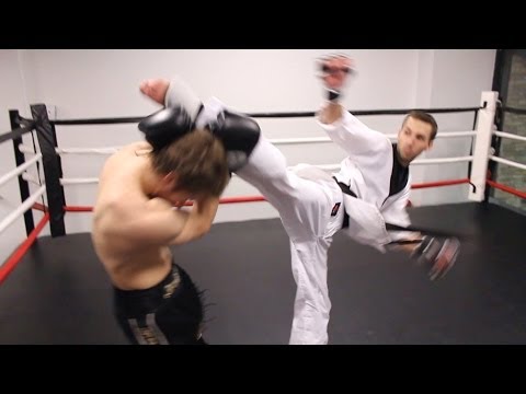 Taekwondo vs Muay Thai 2014 | Martial Arts Fight Scene (Real Contact Hits)