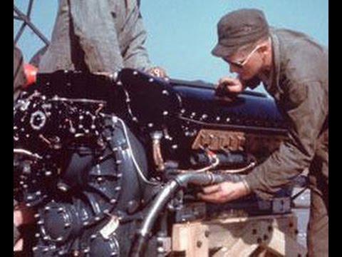 HOW IT WORKS: WWII Aircraft Engine Overhauling (720p)