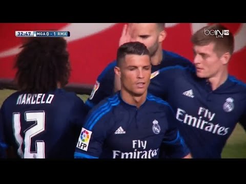 Real Madrid vs Malaga 1-1 All Goals 21/02/2016 HD