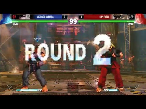 Street Fighter V - Lupe Fiasco vs Daigo Umehara Exhibition