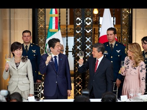 Comida en Honor del señor Shinzo Abe y su esposa la señora Akie Abe