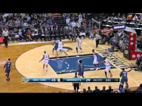 NBA Recap New York Knicks vs Minnesota Timberwolves | February 20, 2016 | Highlights