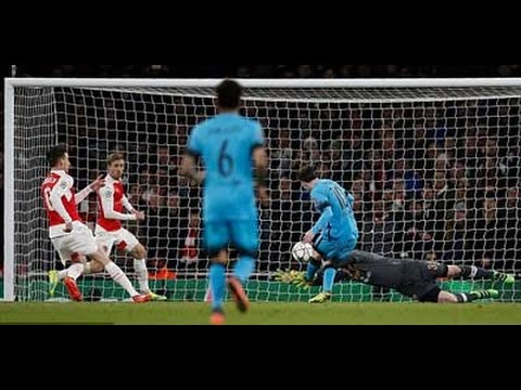 Arsenal vs Barcelona 0 - 2 All Goals &  Highlights Champions League 23.02.2016