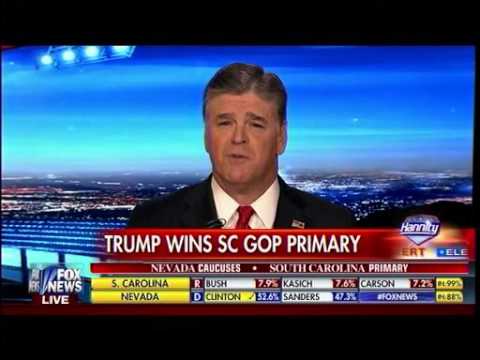 Donald Trump Wins SC GOP Primary - Hannity