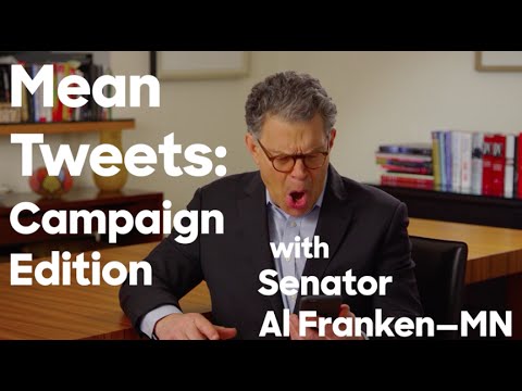 Mean Tweets, Campaign Edition with Senator Al Franken | Hillary Clinton