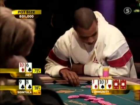 Phil Ivey vs Jani Sointula - Monte Carlo Millions 2004 Final Table