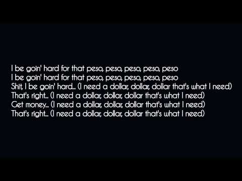 Machine Gun Kelly - Peso (Lyrics) Feat. Meek Mill & Pusha T