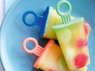 Supplied News Melon and pineapple ice-blocks