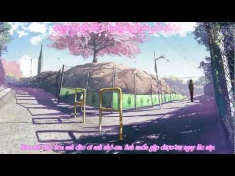 [Vietsub+Kara] 5cm/s AMV - Sakura anata ni deaete yokatta