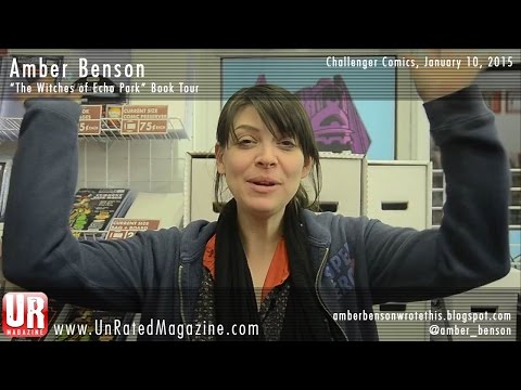 Amber Benson Comes To Chicago on her Book Tour of The Witches of Echo Park