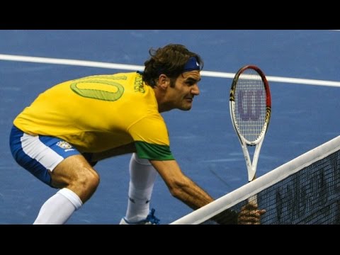 Roger Federer - Top 10 Exhibition Points