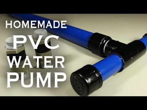 How To Make A PVC Pump!