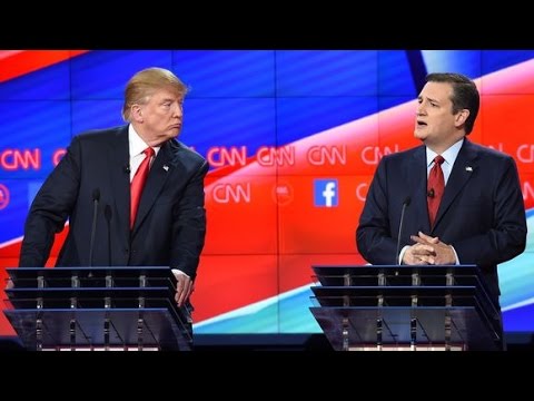 Donald J  Trump insult Ted Cruz: "You're the basket case    go ahead, don't get nervous  Go ahead "