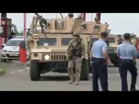 Breaking News October 2015 Hungary deploys Army defend Europe against invasion from middle east