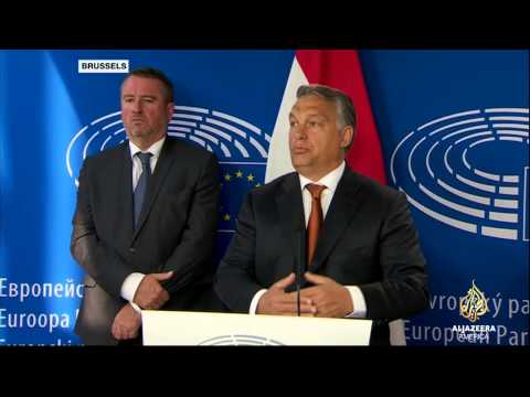 Hungary PM Viktor Orban: 'Please don't come'