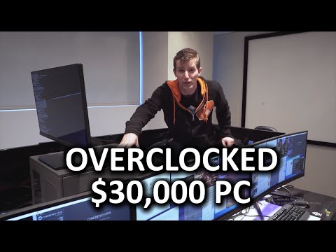 Overclocking the $30,000 Computer! - 7 Gamers 1 CPU Part 3