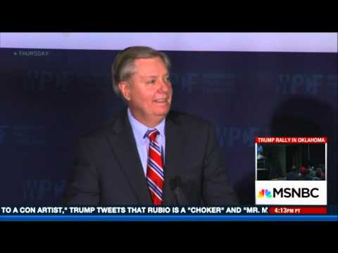 Lindsey Graham: "My party has gone batshit crazy."