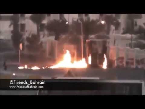 Bahrain Protests Molotov Cocktail Compilation.