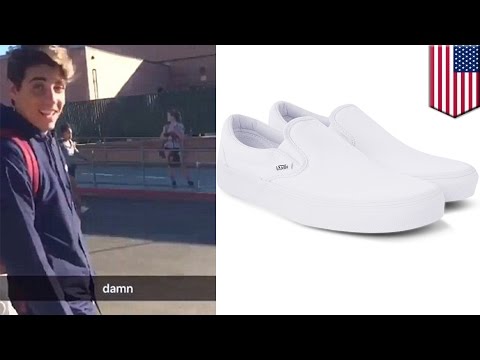 'Damn, Daniel' Snapchat video makes internet icon of teen Daniel Lara and his white Vans - TomoNews