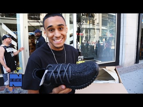 We Found Out How Hard It Was To Cop the "Black" Yeezy Boost 350 This Weekend