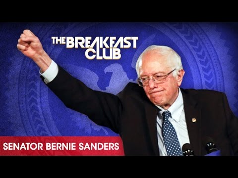 Senator Bernie Sanders Interview at The Breakfast Club Power 105.1 (02/26/2016)