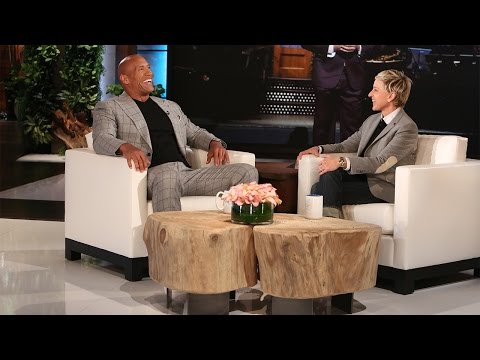 Dwayne Johnson Shows a Classic TBT