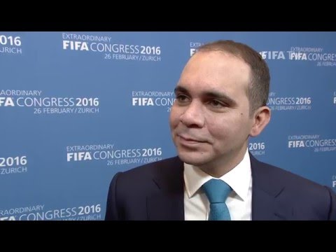 PRINCE ALI BIN AL HUSSEIN - FIFA Presidential Candidate