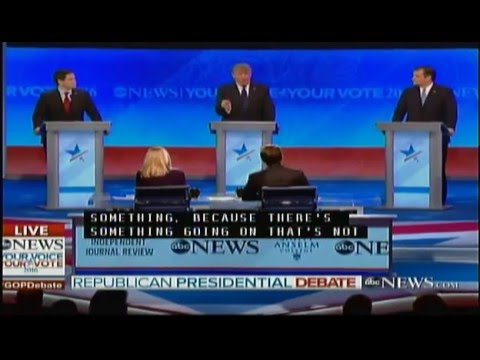 (2/6/2016) ABC News Republican Presidential Debate (FULL VIDEO)