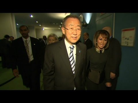 Behind the scenes with Ban Ki-moon