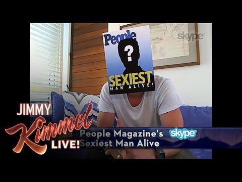 Jimmy Kimmel Reveals People Magazine's Sexiest Man Alive