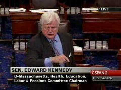 Ted Kennedy on Republicans and Minimum wage