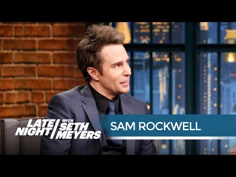 Sam Rockwell Once Interned for a Private Investigator - Late Night with Seth Meyers