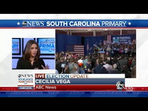 South Carolina Democratic Primary Hillary Clinton Bernie Sanders 27/02/2016 Breaking News 1080p