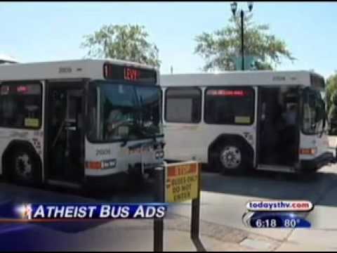 Atheist Bus Ads - Little Rock, AR - Central Arkansas Coalition of Reason - Local news