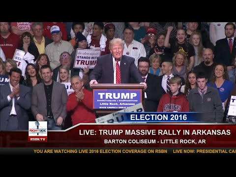 FULL Event: Donald Trump MASSIVE Rally in Little Rock, AR (2-3-16)