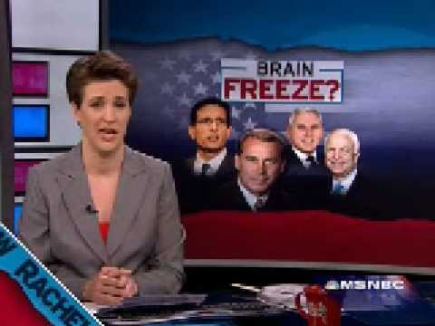 {Rachel Maddow} Brain Freeze w/ Ana Marie Cox