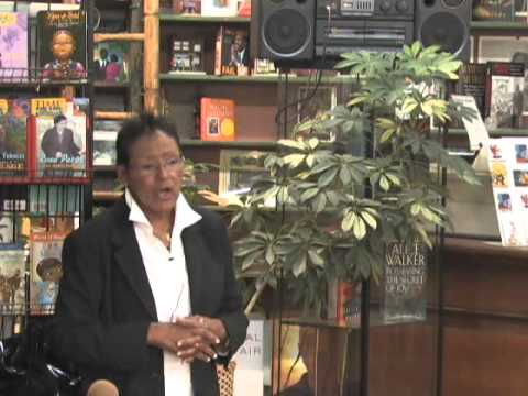 Former Black Panther Party chair Elaine Brown!