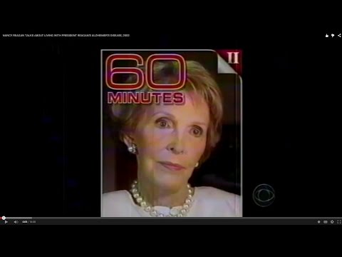 NANCY REAGAN TALKS ABOUT LIVING WITH PRESIDENT REAGAN'S ALZHEIMER'S DISEASE, 2002 (353)