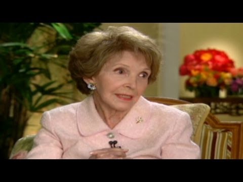 Nancy Reagan tells Larry King about Ronald Reagan