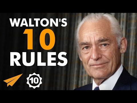 Sam Walton's Top 10 Rules For Success