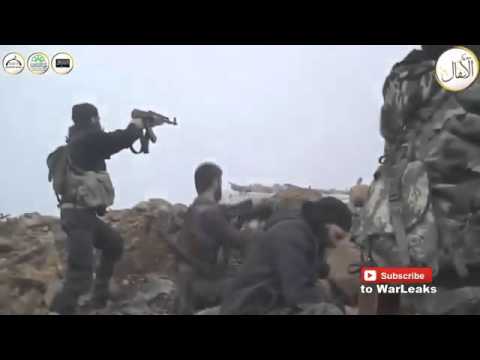 Syria Civil War   Heavy Clashes In The Battle For Hill 45 During Latakia Offensive