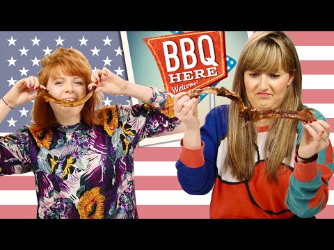 Irish People Try American BBQ