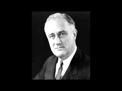 Franklin D. Roosevelt Inaugural Address - 1933 -