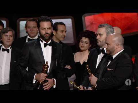 "The King's Speech" winning Best Picture