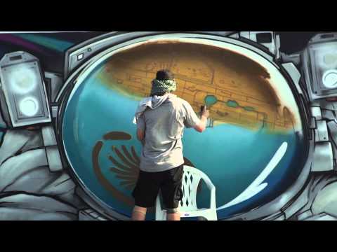 Ironlak Family at Rehlhatna in Dubai – World’s Longest Graffiti Scroll