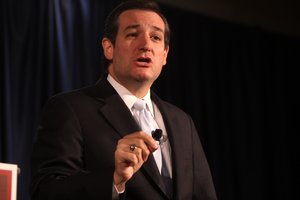 U.S. Senate candidate Ted Cruz of Texas speaking at the 2012 Liberty Political Action Conference in Chantilly, Virginia.