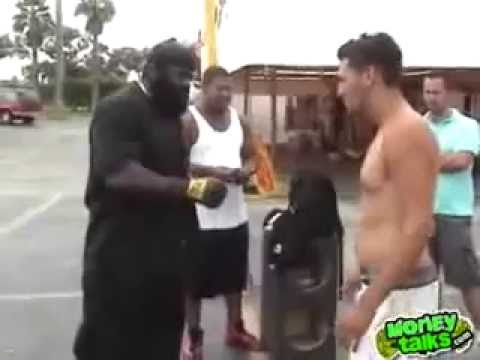 Kimbo slice destroy 2 guys