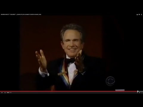 WARREN BEATTY ""HONOREE"" - (COMPLETE) 27th KENNEDY CENTER HONORS, 2004 (137)