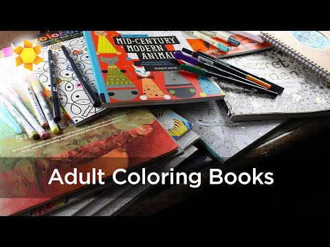 Artist and Adult Coloring Books