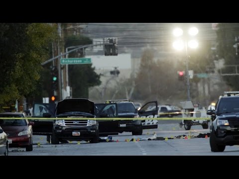 SHOCK VIDEO: SAN BERNARDINO TERRORIST GUN BATTLE INLAND REGIONAL CENTER